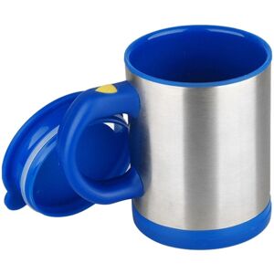 shopnbutik 400ml Mugs Automatic Electric Self Stirring Mug Cup Coffee Milk Mixing Mug Smart Stainless Steel Juice Mix Cup Drinkware(Deep Blue)