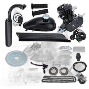 SupplySwap 80cc Cykelmotorcykel Motor Kit - 2-takts Gas Lommecykel Motor Komplet Sæt