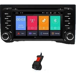 SupplySwap Bil DVD-afspiller, Android 11, Carplay GPS-navigation, 4Core 2GB 16GB