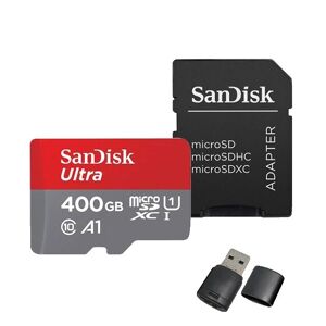 SupplySwap SanDisk Ultra Micro SD, Høj Kapacitet Opbevaring, Hurtig Dataoverførsel速, 120M 400G Læser