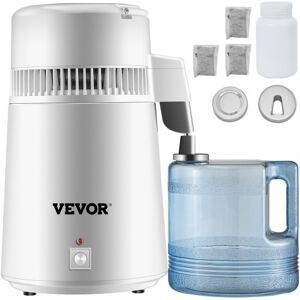 VEVOR 4L Pure Water Distiller 1L/h Vandrenser Filter Dental Medical Home 220V