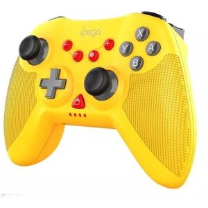 Ipega Trådløs spilkontrol Bluetooth Nintendo Switch/PC/Android Yellow