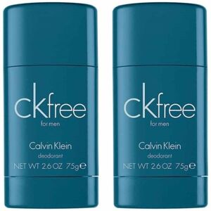 2-pack Calvin Klein CK Free Deostick 75ml