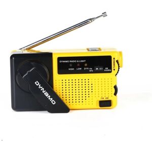 Teknikproffset Svejse radio med LED-lys - FM-radio, USB, 1000mAh