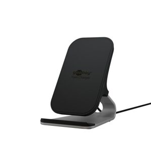 Goobay Trådlös snabbladdare för bord 10 W, Lämplig för smartphones och enheter med Qi-standard
