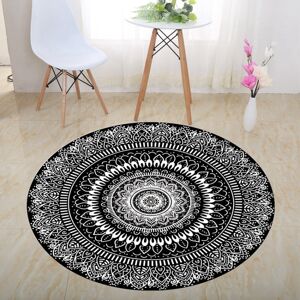 Shoppo Marte 3D Illusion Stereo Vision Carpet Living Room Floor Mat, Size: 180x180cm(Round A)