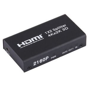 Shoppo Marte Mini HDMI 1x2 2160P Switch Splitter, Support 4Kx2K, 3D