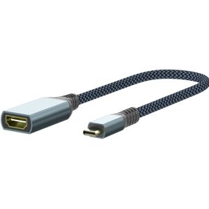 Shoppo Marte HDMI to USB-C / Type-C 4K 30Hz HD Cable, Length: 0.2m