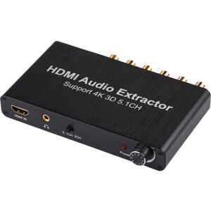 Shoppo Marte 4K 3D HDMI 5.1CH Audio Decoder Extractor