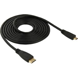 Shoppo Marte 1.8m Mini HDMI Male to Micro HDMI Male Adapter Cable