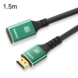 Shoppo Marte 1.5m HDMI2.1 Male To Female 8K Audio And Video Cable Extension Cable(Green)