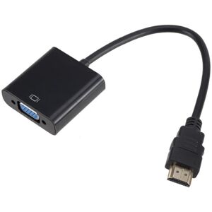 Shoppo Marte ZHQ007 HD 1080P HDMI to VGA Converter(Black)