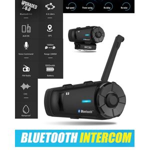 SCS S3 BLUETOOTH 5.0 RADIO VOICE HD LYD SAMTALEANLÆG