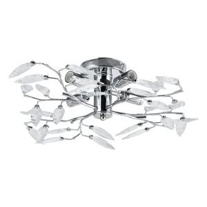 [lux.pro]® Loftlampe Kira - 4 x E14 - krom / sølv