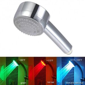 Aerpad Color-changing LED shower nozzle
