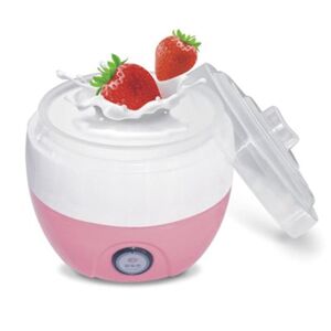 Others Electric Automatic Yogurt Maker Machine Yoghurt DIY Tool Kithchen Plastic Container 220V Capacity: 1L(Pink)