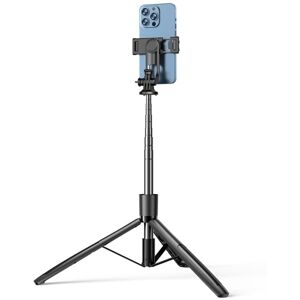 Yesido SF13 Retractable Extended Bluetooth Tripod Phone Live Streaming Selfie Stand(Black)