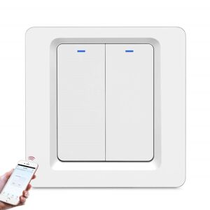 INF Smart switch - Wifi switch - trådløs switch 2-polet - Gratis forsendelse