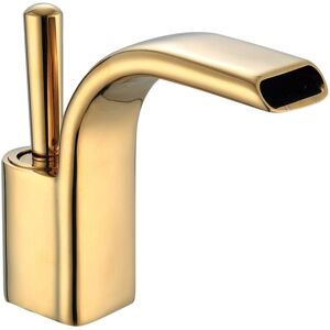 Shoppo Marte Bathroom All Copper Basin Hot And Cold Water Faucet, Specification: Gold