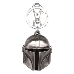 Monogram Int. Star Wars Metal Keychain Mandalorian Helmet
