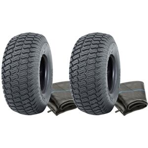 Parnells 15x6.00-6 Grass Turf Tyres 4ply Wanda P332 15x6.00-6 TR13 Inner Tube (Set of 2)