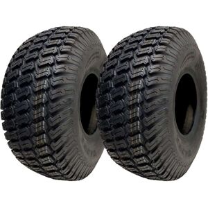 Parnells 15x6.00-6 Grass Tyres Lawnmower 4ply Turf tires Wanda P332 Heavy Duty (Set of 2)