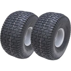 22x11.00-8 grass tyre, Wanda P512 on 100mm PCD, ride on mower, 4ply - set of 2 -