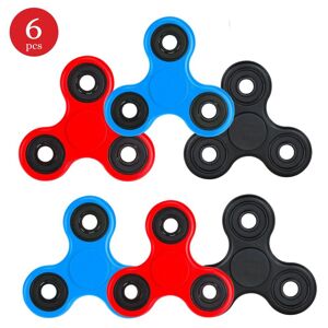 Cenocco sæt med 6 sensoriske fidget spinner-legetøjsgenstande