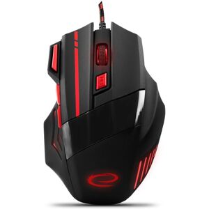 Esperanza Wired Mouse For Gamers 7D Opt. Usb Mx201 Wolf Red