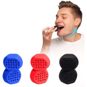 INF 6 Pakke Silikone Kæbe Exerciser Jawline Sculptor Jawline Shaper Ball MultiColor 2.7 x 2 x 1.7 cm