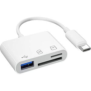 Novoka USB-C til SD-kortlæseradapter til MacBook og mere