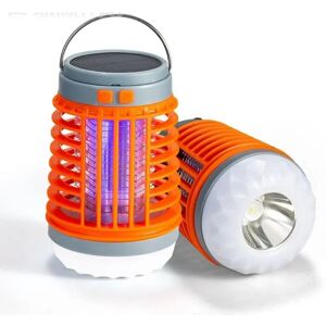 NSF Elektrisk Mosquito Killer Lampe UV Lys Bug Zapper Trap Solar Opladning Genopladelig Sommer Fly Swatter