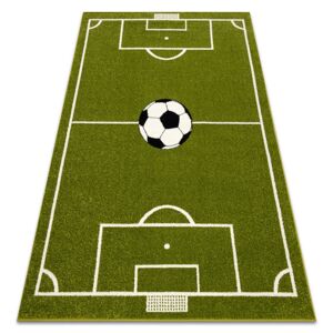 Dywany Luszczów Tæppe MUNDIAL Fodboldbane, fodbold - grøn, 160x220 cm