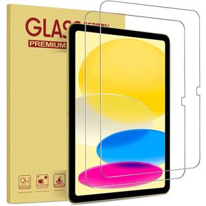 Price Point 2-pak skærmbeskytter til iPad 10 (10.9 tommer, 2022 modeller 10. generation) Hærdet glas