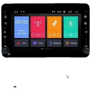 SupplySwap Bil GPS Navigation, IPS Display, Carplay Kompatibilitet, 2GB 32GB OBD2 Cam