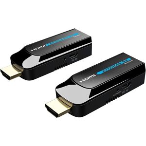 DELTACOIMP HDMI Extender Support Point to Point Configuration,1080p at 60Hz,black