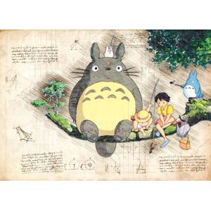 A3 Print - Myazaki - Ghibli 13 Totoro