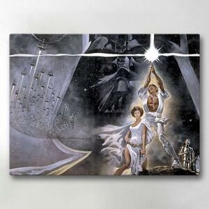 Generic Lærredsbillede / Lærredstryk - Star Wars - 40x30 cm - Lærred