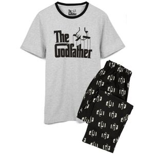 The Godfather Langt pyjamasæt med logo til mænd