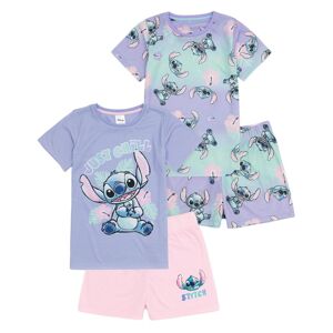 Lilo & Stitch Girls Just Chill Short Pyjama Set (Pack of 2)