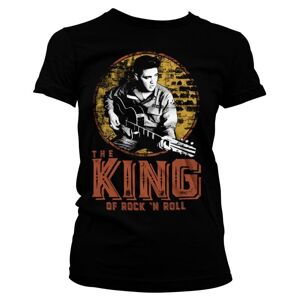 Elvis Presley - The King Of Rock 'n Roll Girly Tee Large