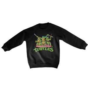 Teeange Mutant Ninja Turtles Distressed Group Kids Sweatshirt 10Years-L