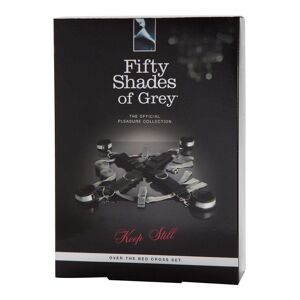 Fifty Shades of Grey Kryds Bondagesæt til Sengen