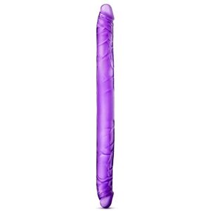 Blush Novelties B Yours Double Dildo Purple 42,5cm Dual dildo