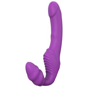 Dream Toys Vibes Of Love Double Dipper Purple Strap-on