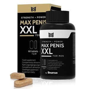 BLACKBULL BY SPARTAN - MAX PENIS XXL STYRKE + KRAFT TIL MÃND 60 TABLETTER