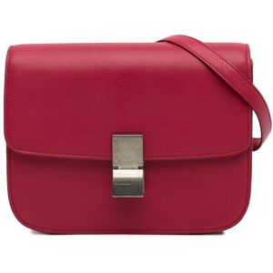 Pre-owned Celine Medium Classic Box Red