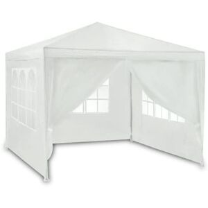 Plonos Hvid havepavillon 3x3m 4936