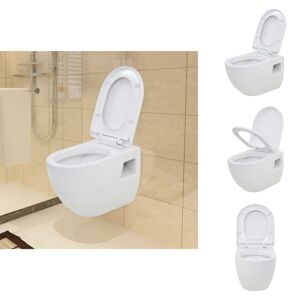 Toiletter - Living væghængt toilet keramik hvid