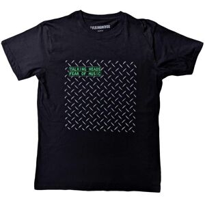 Talking Heads Unisex T-shirt i bomuld til voksne med frygt for musik